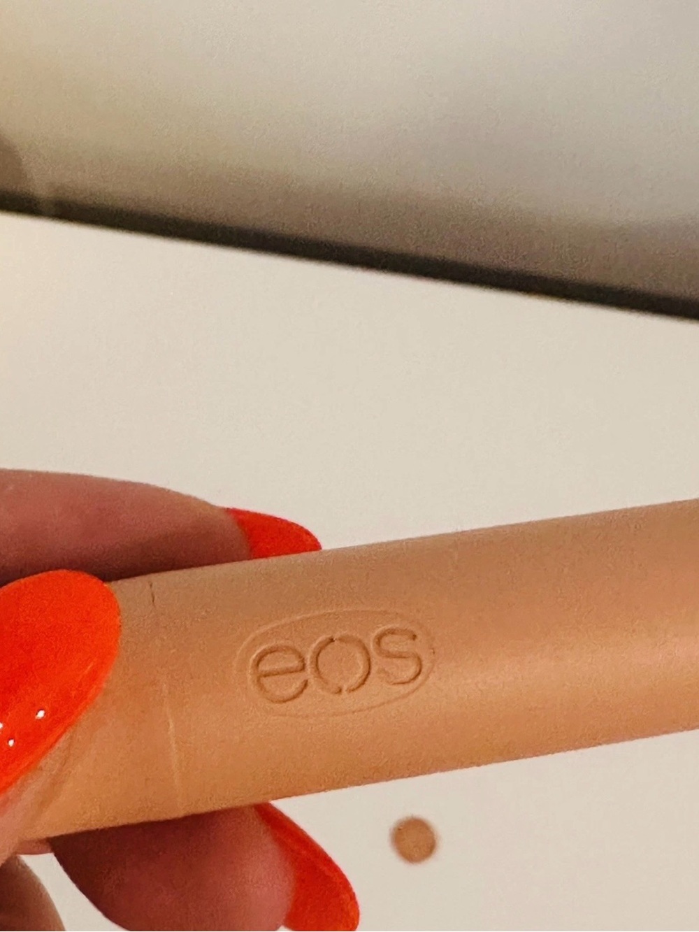 eos Peach-Beige Tinted Lip Balm